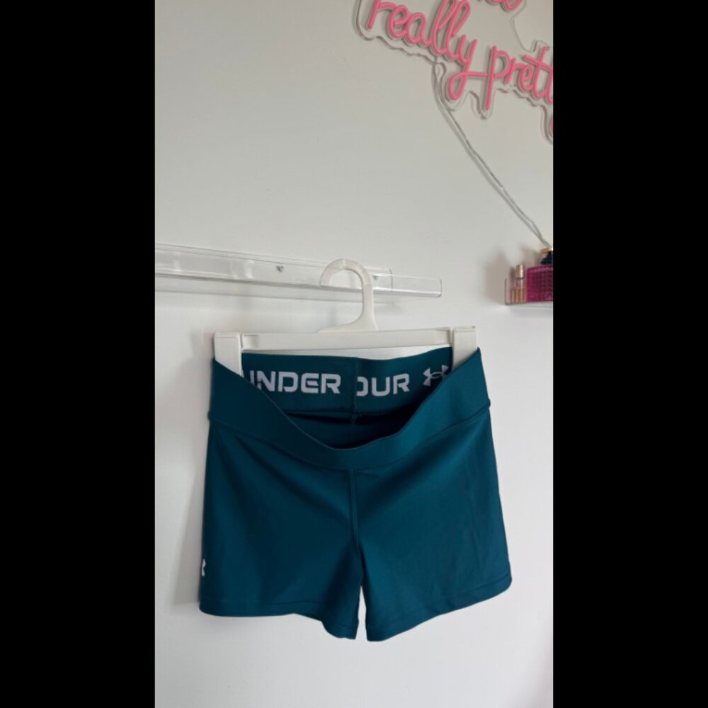 Under Armour Blue Running Shorts - Medium